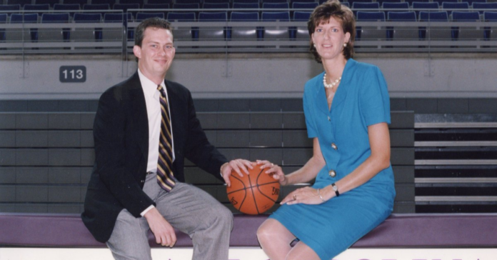Coach Joe Dooley and wife Tanya