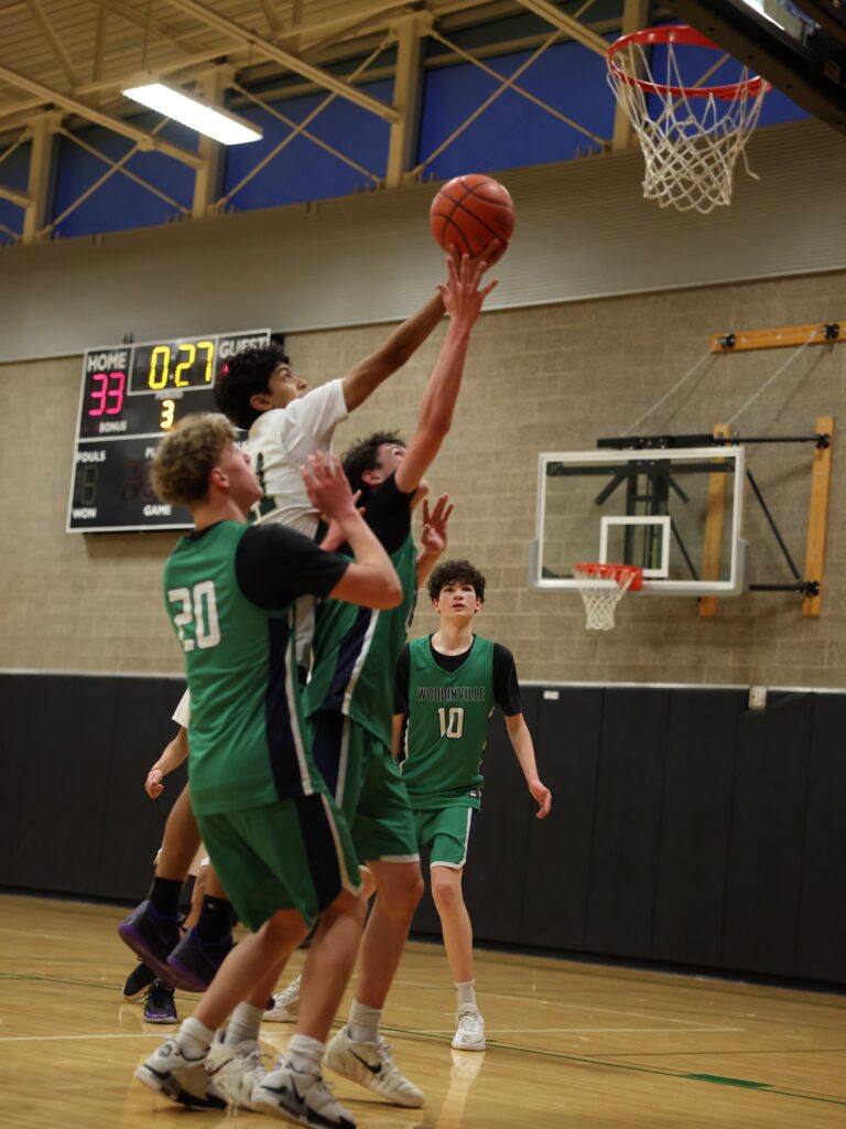 Redmond High School  basketball game 