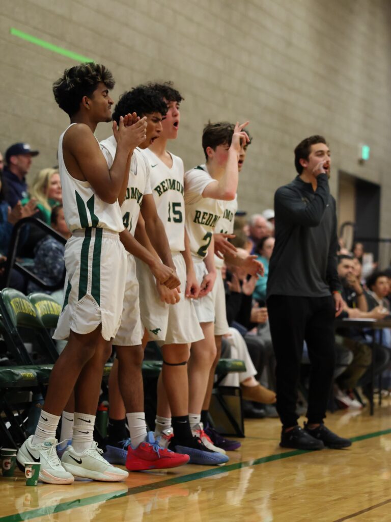 Redmond High School  basketball game 