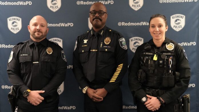 Redmond Police Department new officers