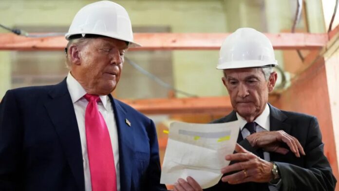 Trump Federal Reserve confrontation