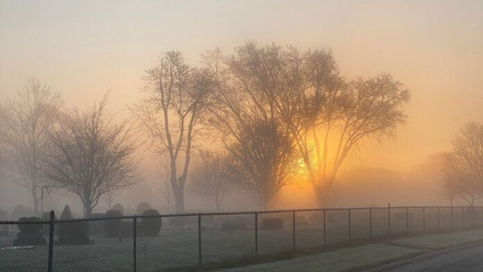 Patchy Morning Fog Transition