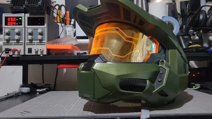 Rare CNC-Machined Helmet Prototype