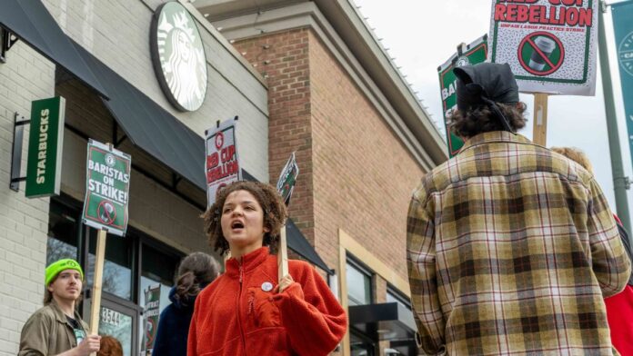 Redmond Starbucks strike