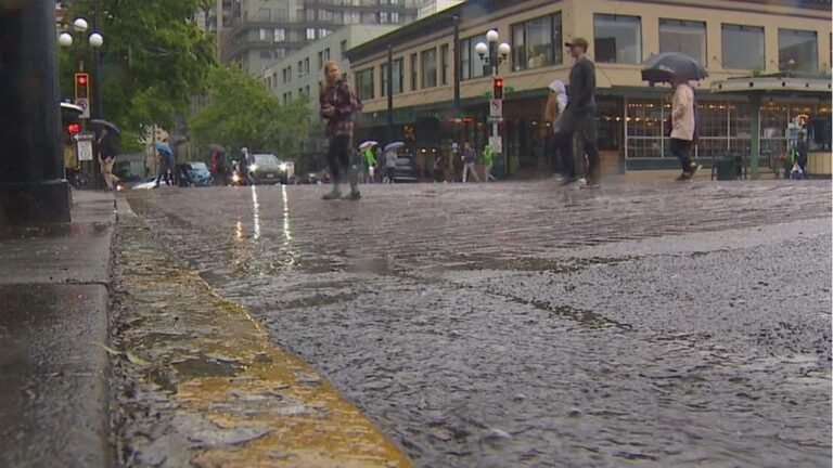 Gray, Rainy Thursday Expected in Redmond as Unsettled Winter Weather Continues
