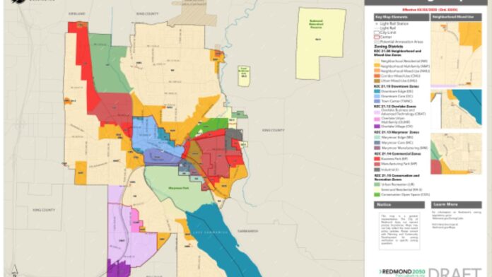 Redmond Zoning Map