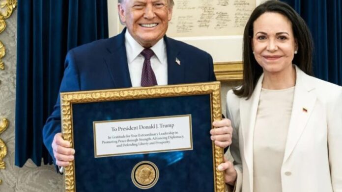 Trump Reveals Noble Prize