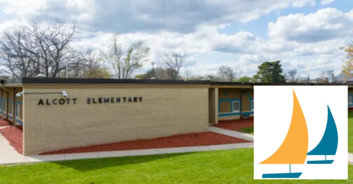 Alcott Elementary Joins Friendly Super Bowl Bet